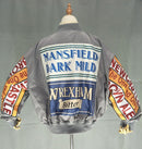 Chaqueta de primavera para mujer, abrigo cortavientos, diseños de parches, ropa de calle estilo bombardero holgada Harajuku, abrigo básico informal, Chaqueta corta de gran tamaño