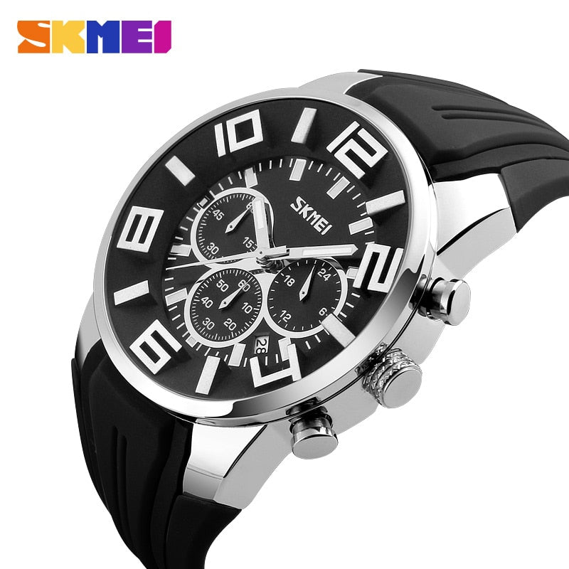 Watches Men Luxury Brand SKMEI Chronograph Men Sports Watches Waterproof Male Clock Quartz Men&
