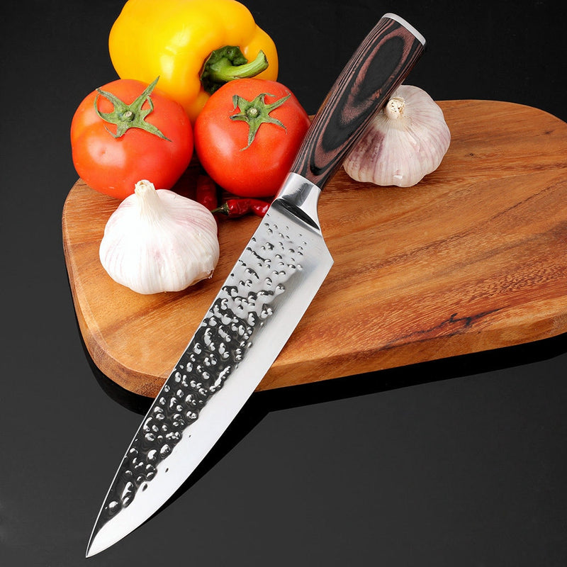 XITUO Küchenmesser Chef 8 Zoll 7 "Edelstahlmesser Sushi Fleisch Santoku Japanisch 7CR17 440C High Carbon Messer Kochen