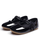 1 2 3 4 5 6 7T Neue Baby Mädchen Lederschuhe Blume Kinder Schuhe Prinzessin Cocktail Party Schuhe Für Baby Mädchen Hochzeitskleid Schuhe