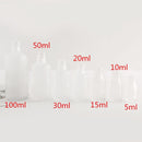 12 x 5 ml 10 ml 15 ml 30 ml 50 ml 100 ml Frostglas-Tropfflasche Leere kosmetische Verpackungsbehälter Fläschchen Ätherische Ölflaschen