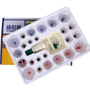 32/24 Cans Massage Vacuum Cupping Set Thicker Magnetic Aspirating Cupping Cans Acupuncture Suction Cup Chinese Massage Kit