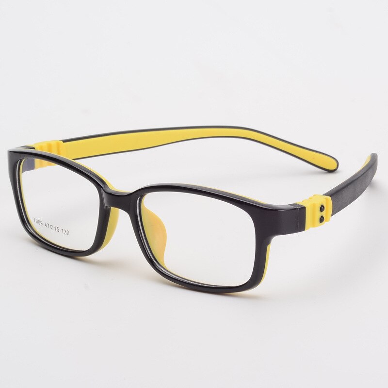 BCLEAR TR90 Silikonbrille Kinder Flexible Schutzbrille Kinderbrille Dioptrienbrille Gummi Kinderbrillengestell Junge Mädchen