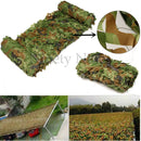 2X3m to 5X10m Outdoor Camping Military Camouflage Nets Woodland Army Camo netting Camping Sun ShelterTent Shade sun shelter