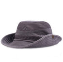XdanqinX Erwachsene Herren Cap Sommer Mesh Atmungsaktiv Retro 100% Baumwolle Eimer Hut Panama Dschungel Angeln Hüte Neuheit Dad's Beach Cap