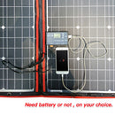 Dokio 80W Solarpanel 18V Flexibles faltbares Solarpanel USB Tragbares Solarzellen-Kit für Boote/Camping-Solarpanel im Freien 12V