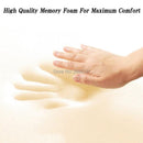 HuiER Memory Foam Lendenwirbelsäulen-Rückenstützkissen Massage Taille Autositzkissen für Büro Zuhause Auto Autositz Stuhl Autoabdeckungen