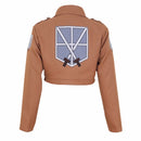 Halloween Attack on Titan Shingeki no Kyojin Train Corps Jacke Eren Jaeger Cosplay Kostüm Spiel Anime Japanisch