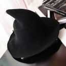 Halloween-Hexenhut Herren- und Damenwolle Strickmütze Fashion Solid Hat Diversified entlang der Hut-Freundin-Geschenke