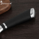 Cuchillo de cocina SOWOLL, herramientas hechas a mano, cuchillo de acero inoxidable, cuchillo de cocina japonés de 7 pulgadas, cuchillo de Sushi de salmón Santoku, regalo