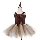 1Set Giraffe Mädchen Tutu Kleid Outfit Zoo Tier Kinder Halloween Kostüm Kleinkind Baby Mädchen Fancy Performance Geburtstagsfeier Kleid