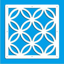 12-teilige 29 x 29 cm hängende Paravents Wohnzimmer Teile von Paneelen Trennwand Kunst DIY Dekoration weißes Holz Kunststoffgarn