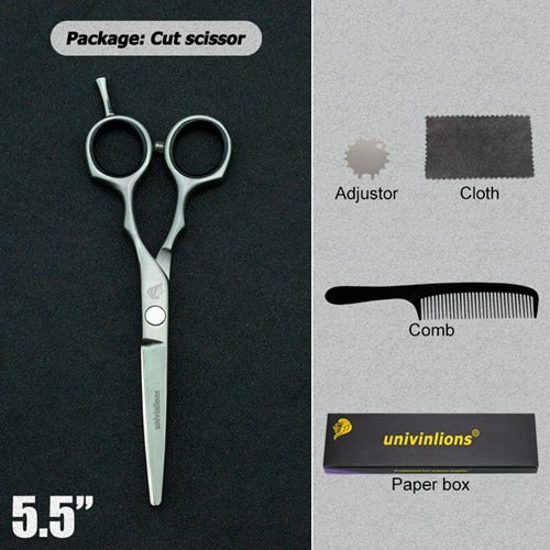 5.5" black hair scissors barber razor scissors hot scissors hair cut designs cheap hairdressing tools hair clipper kids scisors