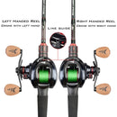 KastKing Spartacus/Spartacus Plus Baitcasting-Rolle Dual Brake System Reel 8KG Max Drag 11+1 BBs 6.3:1 Hochgeschwindigkeits-Angelrolle