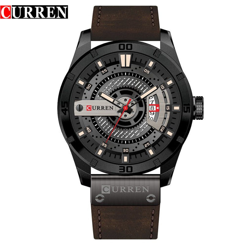 CURREN Hot Fashion Creative Uhren Casual Military Quarz Sport Armbanduhr Display Date Male Clock Hodinky Relogio Masculino