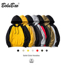 BOLUBAO Marke Streetwear Patchwork Hoodie Männer Hip Hop Mit Kapuze Solide Slim Fit Casual Hoody Männliche Hoodies Sweatshirts