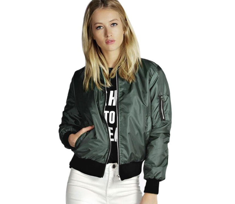 2022 Mode Sommer Windjacke Frauen Jacke Mäntel Langarm Basic Jacken Bomber Dünne Frauen Arbeitskleidung Jacke Weibliche Outwear