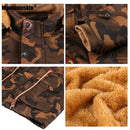 Mountainskin Herren Lederjacken Winter Fleece Dicke Herren Kapuzen PU Mäntel Herrenmode Motorrad Outwear Markenkleidung SA724