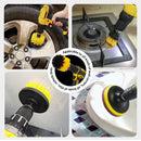 Elektrische Bohrbürsten-Set Badezimmeroberflächen Wanne, Dusche, Fliesen und Fugen Allzweck-Power-Schrubber-Reinigungsset D30