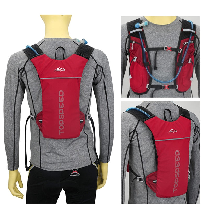 LOCAL LION 5L Running Hydration Backpack Women Men Jogging Sport Backpack ,Trail Running Marathon Bag