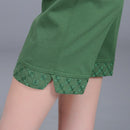 Frauen Capris Hosen Weibliche Frauen Sommer Reithose 2022 Hohe Taille Cropped Hose Frau Candy Farbe Gerade Wadenlange Hose