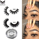 AMAOLASH 3D Mink Lashes Cruelty Free Nerz Falsche Wimpern Natürliche Handgefertigte Wimpernverlängerung Make-up Gefälschte Wimpern
