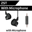 KZ ZST Bluetooth-Kopfhörer 1DD+1BA Driver Dynamic &amp; Armature in Ear Monitors Noise Isolating HiFi Music Sports Earbuds Headset