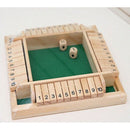 2/4 Spieler Anzahl Trinkspiele Digitales Puzzle-BrettspielShut The Box Game Set For Friends/Family
