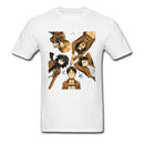 Captain T-Shirt Männer Survey Corps T-Shirt Angriff auf Titan T-Shirt Nagelneu Japan Anime Print Tops Baumwolle Großhandel T-Shirts XXXL