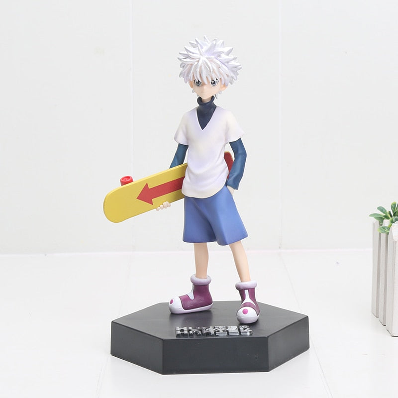 16cm-22cm Anime Hunter x Hunter Kulolo Lushilufelu Curarpikt Hyskoa Gon Freecss Killua Zoldyck Actionfigur Modell Spielzeug