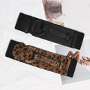 Brand Design Bund Damen elastischer breiter Gürtel dehnbares Korsett weiblicher schwarzer Bund breite Gürtel für Damenkleid