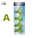 Heuschrecke Köderfliegen Trockenfliegenfischen Fliegen Set Realistisches Fliegenbindeset für Hecht Regenbogenforelle Fliegenfischen