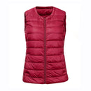 NewBang Brand 6XL 7XL Large Size Waistcoat Women's Warm Vest Ultra Light Down Vest Women Portable Sleeveless Winter Warm Liner