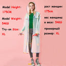 Erwachsene Männer Frauen Lange Dicke Regenbekleidung Universal Regenmantel Wasserdichter Poncho Wandertour Regenmantel Mit Kapuze Kostenloser Versand