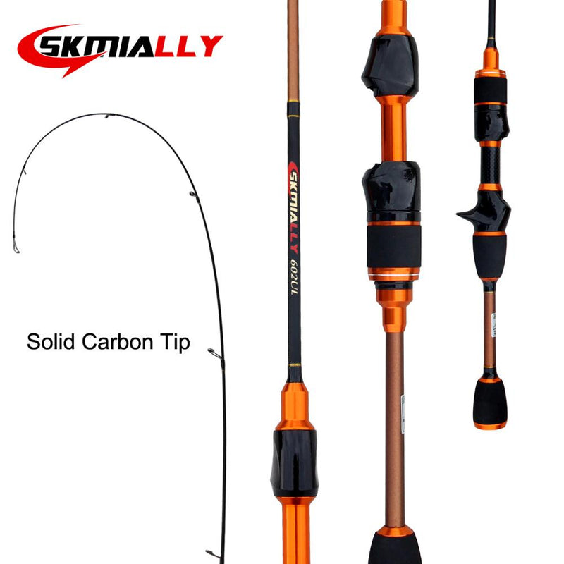 Skmially karbon ul iplik çubuk 1.8m 1.68m0.8-5g ultralight iplik çubuklar ultra hafif döküm iplik olta vara de pesca