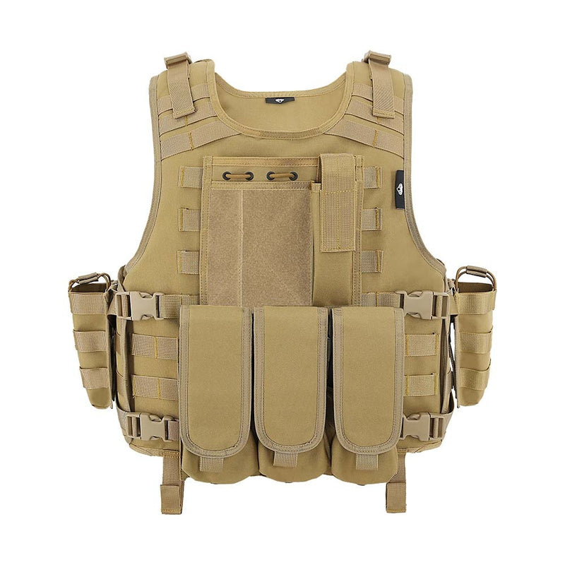 MGFLASHFORCE Molle Airsoft Weste Taktische Weste Plattenträger Swat Angeln Jagd Paintball Weste Militärarmee Rüstung Polizeiweste