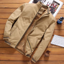 DIMUSI Herbst Herren Bomberjacken Casual Male Outwear Fleece Dicke Warme Windjacke Herren Militär Baseball Mäntel Kleidung