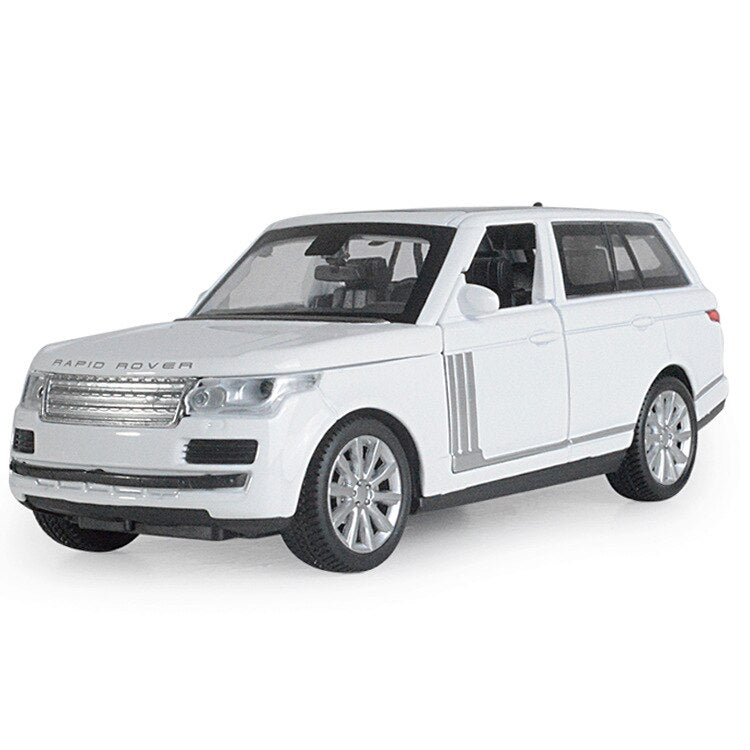 1:32 coche de juguete Range Rover SUV Metal juguete aleación coche Diecast y vehículos de juguete modelo de coche escala en miniatura modelo coche juguetes para niños