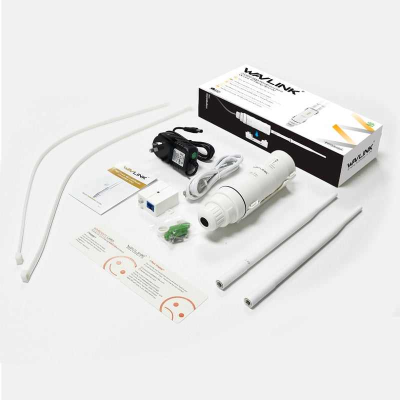 Wavlink AC600 High Power Outdoor WIFI Router/Access Point/CPE Wireless wifi Repeater Dual Dand 2.4/5Ghz 2x7dBi Antenna POE