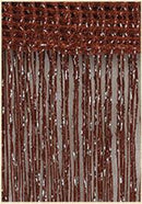 3x2.6m String Curtain Shiny Tassel Line Curtains Window Door Divider Drape Living Room Decor Valance