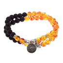 Charm Retro Buddha Bead Armband Männer Schwarz Naturstein Chakra Armbänder Erkek Bileklik Armband Homme AB226