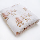 Muslinlife Baumwoll-Bambus-Baby-Empfangsdecke, weiche Neugeborenen-Babydecke, Badetuch, Säuglings-Musselin-Wickeltuch, Baby-Zubehör