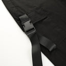 HEYounGIRL Streetwear Cargo pantalones mujer Casual Joggers negro alta cintura suelta Mujer Pantalones estilo coreano señoras pantalones Capri