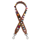 INS heißer populärer echter Leder-Schultergurt-bunter Taschenzusatzfrauen-Handtaschenbügel asas para bolso