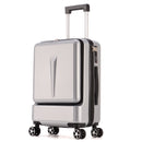Letrend New Fashion 24 Zoll Fronttasche Rollgepäck Trolley Passwortbox 20' Boarding Koffer Frauen Reisetasche Trunk