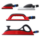 Schleifpad 1 Stück Schleifblock Handstaubabsaugung 5 "-16,5" Schleifhalter Hakenschlaufe Trockenbau-Vakuumpolierwerkzeuge