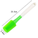 LMETJMA Silikonbecherbürste Flaschenbecher Reinigungsbürste Für Glasbecher Thermoskannen Kaffeetassen Langstiel Reinigungsbürste KC0132