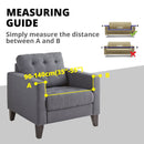 Funda elástica para sillón, sofá, sala de estar, 1 asiento, funda para sofá, muebles de un solo asiento, funda elástica para sillón