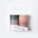 10 Teile/los Vintage Grid Stripe Washi Tape Klebeband Diy Scrapbooking Aufkleber Label Craft Masking Tape Japanisches Briefpapier