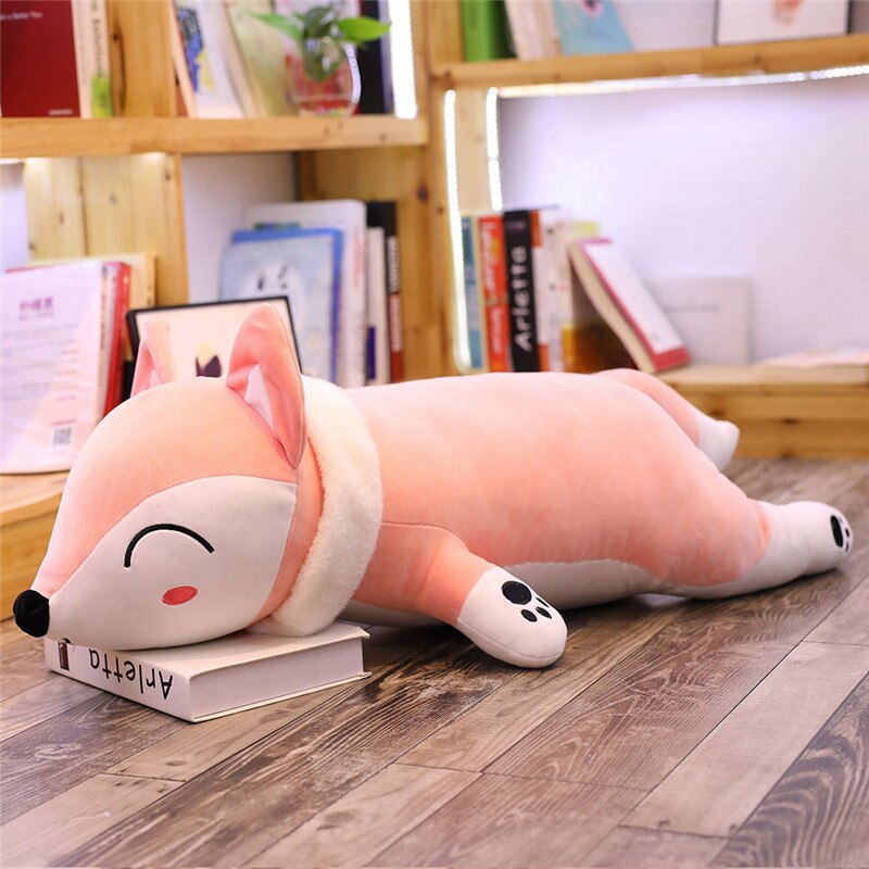 50-90cm Kawaii Toy Stuffed Animals & Plush Toys for Girls Children Baby Toys Plush Pillow Gift Fox Stuffed Animals Soft Toy Doll